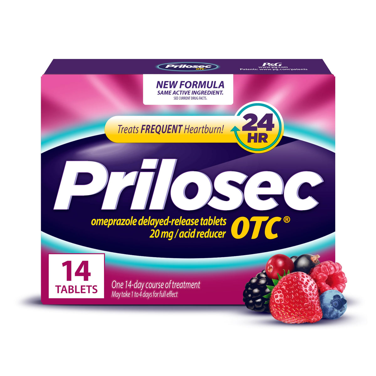 Prilosec 14 ct Wildberry Tabs product image 1