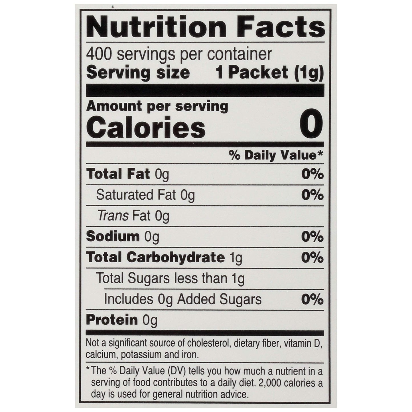 Community Coffee Pink Sweetener Packets, 1600 Count, 400 Count (Pack of 4)