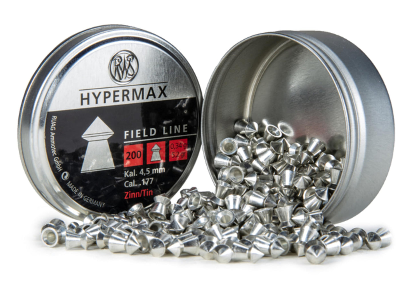 Umarex RWS HyperMAX Extreme Velocity Field Line Alloy Pellet Gun Pellets