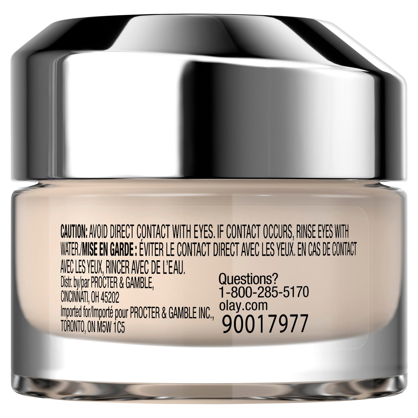 Olay Eye Cream, Total Effects Anti-Aging Treatment, 7-in-1 Hydrating, Evens Tone, Brightens, Smooths Line Lines, Minimizes Look of Pores, Firms, Reduces Dark Spots - Fast Absorbing, 0.5 Oz