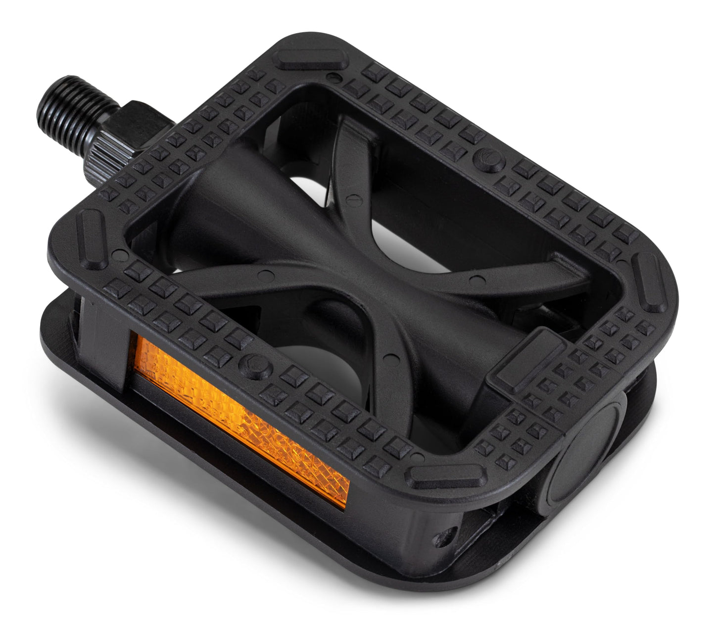 Schwinn Universal Composite Bike Pedals, Fits Most Adult Bikes for Men and Women, with 1/2-inch and 9/16-inch adaptors, Universal Fit Bike Pedal Replacement