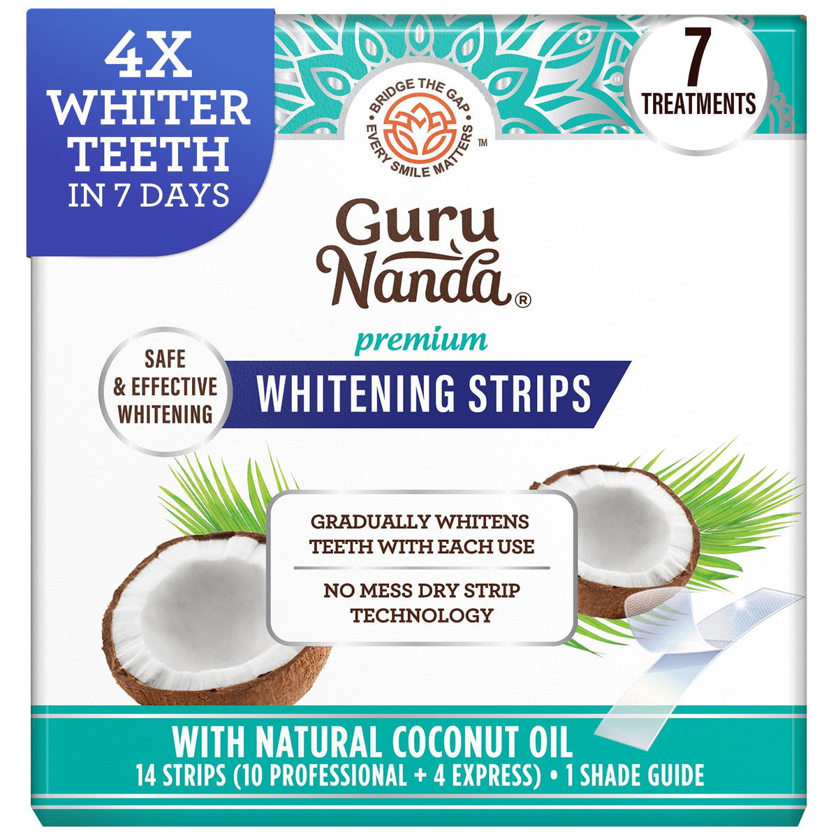 Guru Whitening Strips 14 ct product image 1
