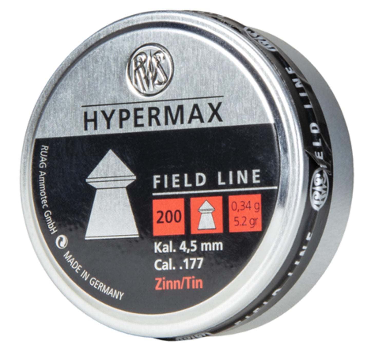 Umarex RWS HyperMAX Extreme Velocity Field Line Alloy Pellet Gun Pellets