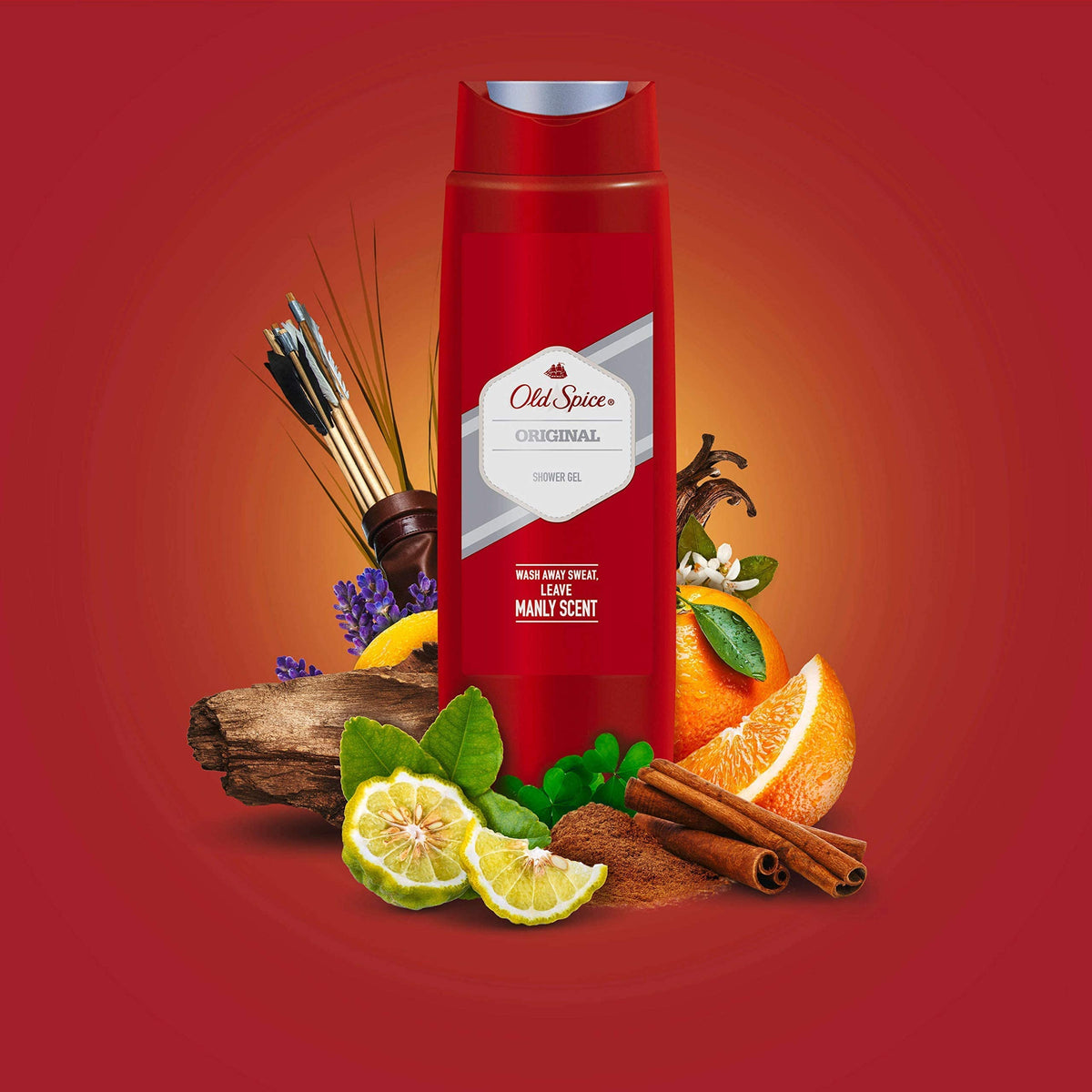 Old Spice Original Shower Gel, 250ml - 6 Pack