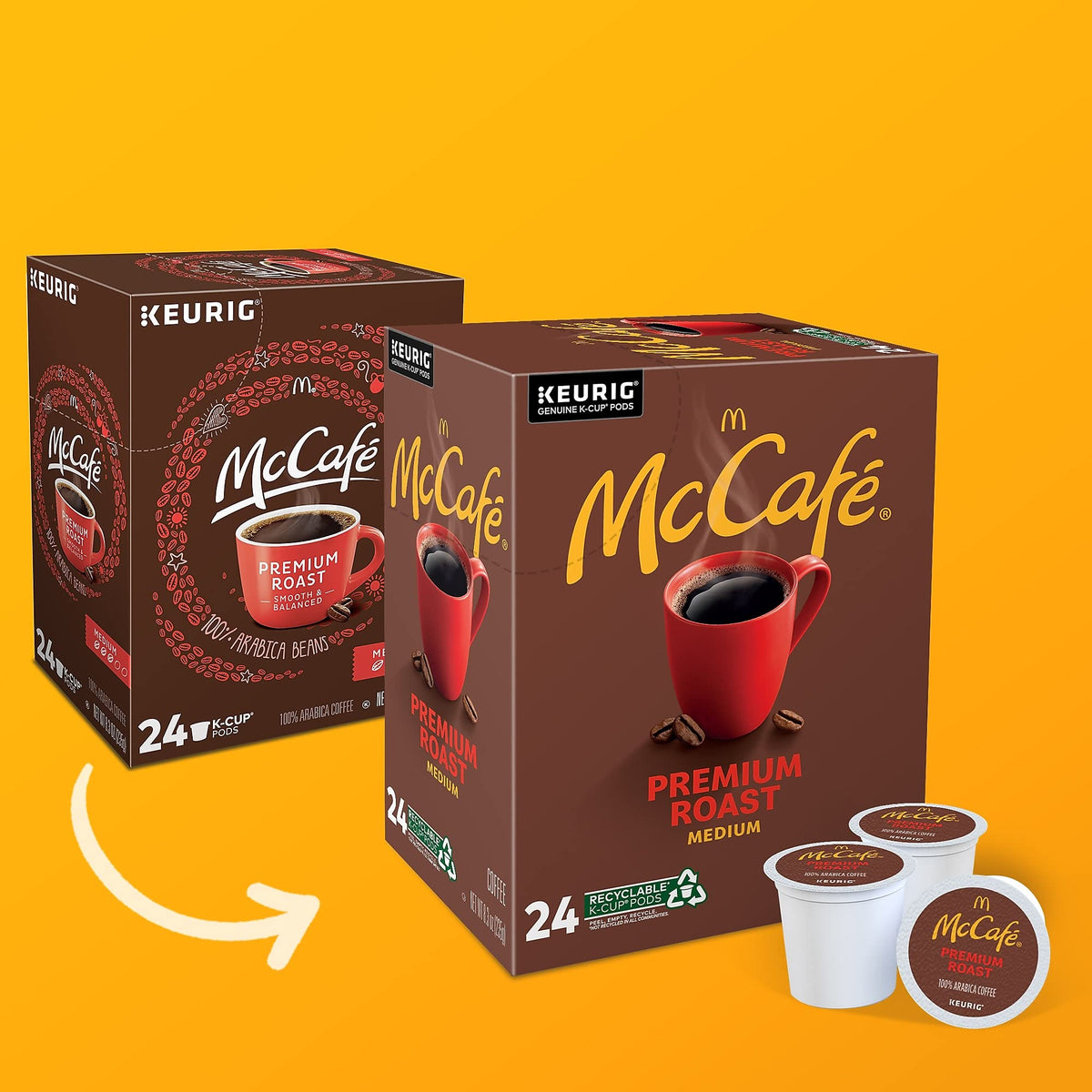 McCafe Premium Roast K-Cup, 24/bx