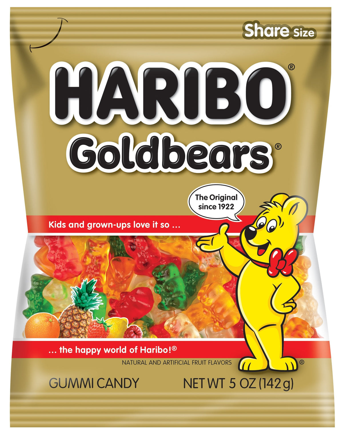 Haribo 5 oz Gold Gummi Bears product image 1