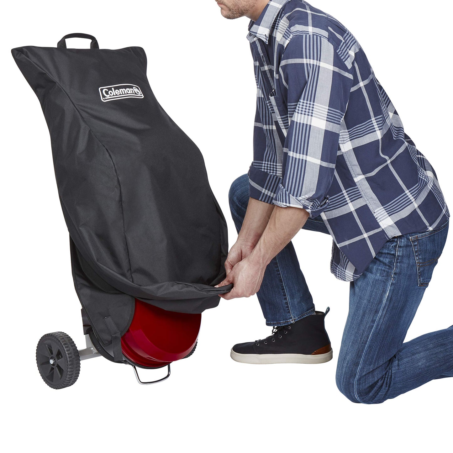 Coleman Roadtrip Grill Cover, Durable Travel & Storage Cover with Handles for Coleman Roadtrip Grills/Griddles, Weather-Resistant Material, Convenient Design