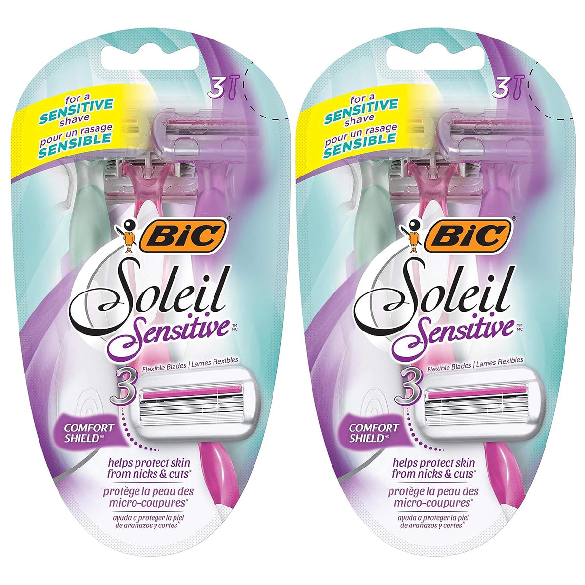 Bic Soleil Senstive 3 pk Disp WM product image 1