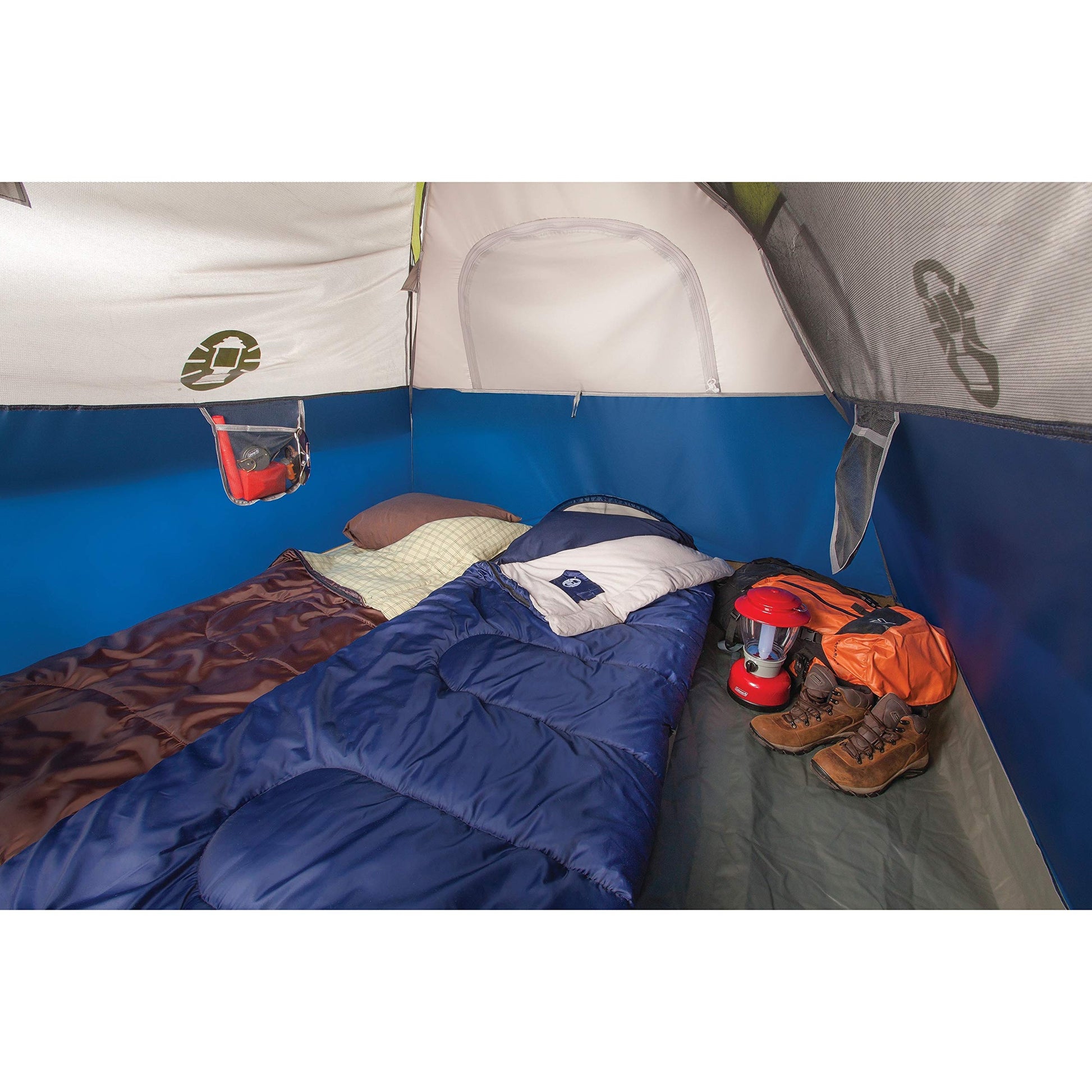 Coleman Sundome 4-Person Tent with Rainfly, Weatherproof Tent Sets Up in 10 Mins