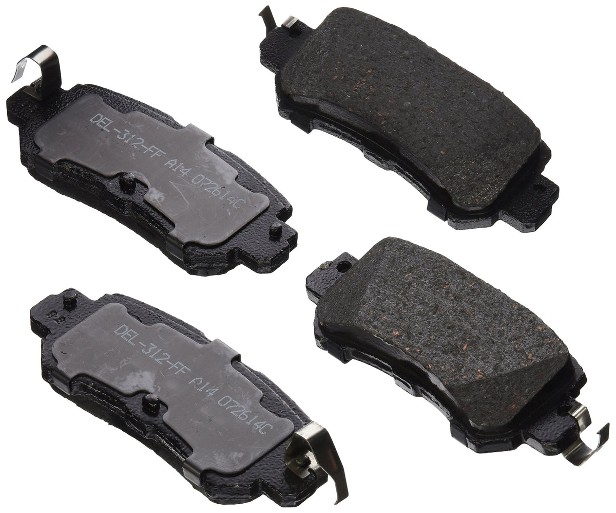 ACDelco Gold 17D1624CH Ceramic Rear Disc Brake Pad Set