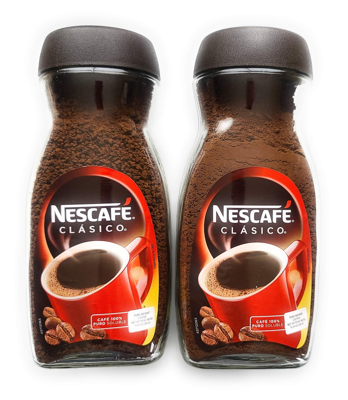 Nescafe instant coffee clasico 12 oz jars 2/pack