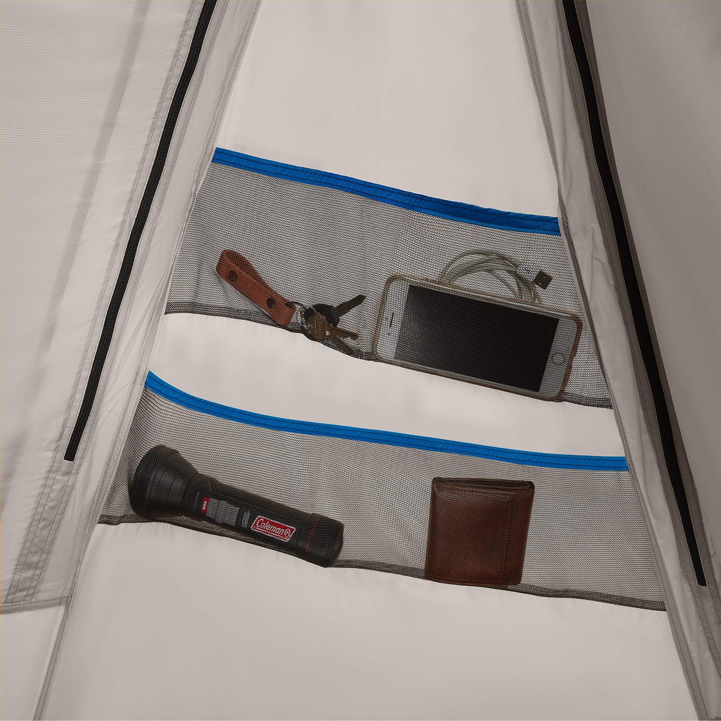 Coleman Cabin Camping Tent with Screened Porch 4/6 Person Weatherproof Tent with Enclosed Screened Porch Option Includes Rainfly Carry Bag Extra Storage and 10 Minute Setup