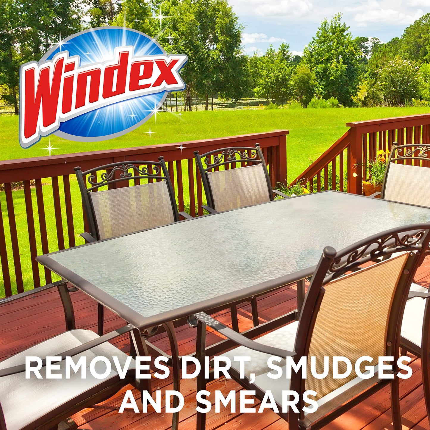 Windex Outdoor All-In-One Glass Cleaning Tool Refill Pads