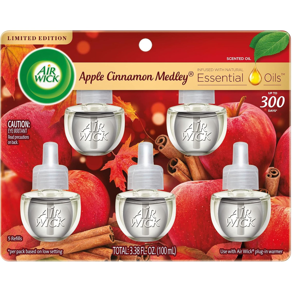 Air Wick Oil Refill Apple Cinnamon 5 ct product image 1
