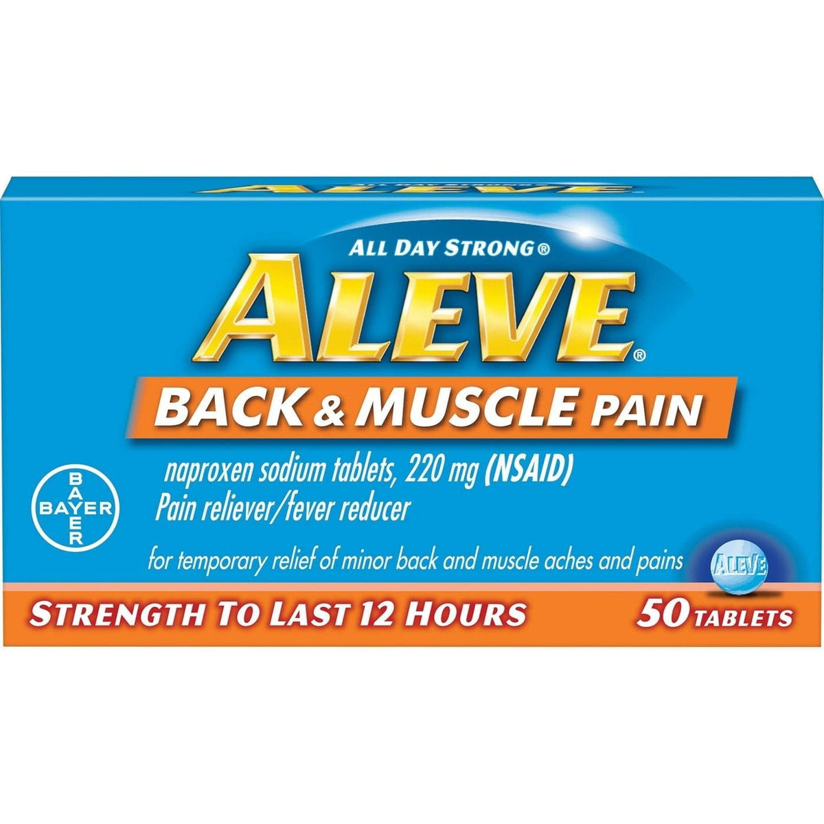 Aleve Tab 50's Back/muscle product image 1