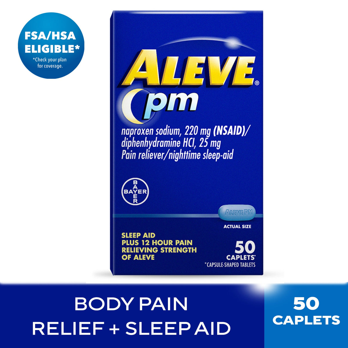 Aleve PM 50 ct Caps New Pack product image 1