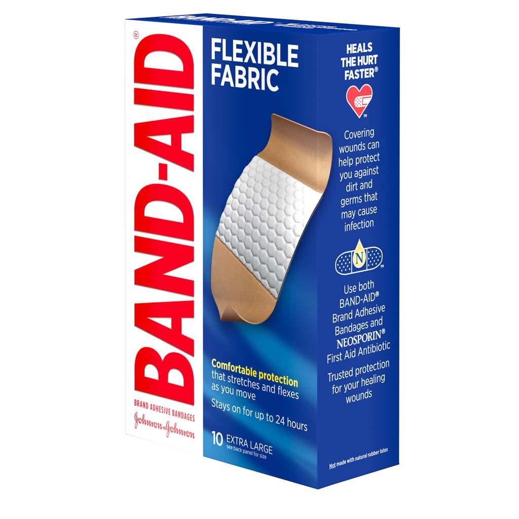 J&j 5685 Baid Flex Xlarge 10 ct product image 1