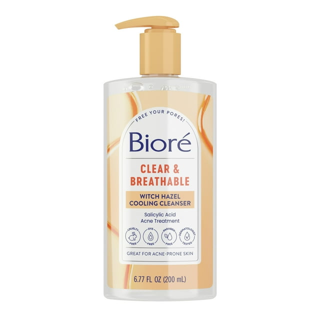 Biore Witch Hazel Clnsr 6.77 oz product image 1