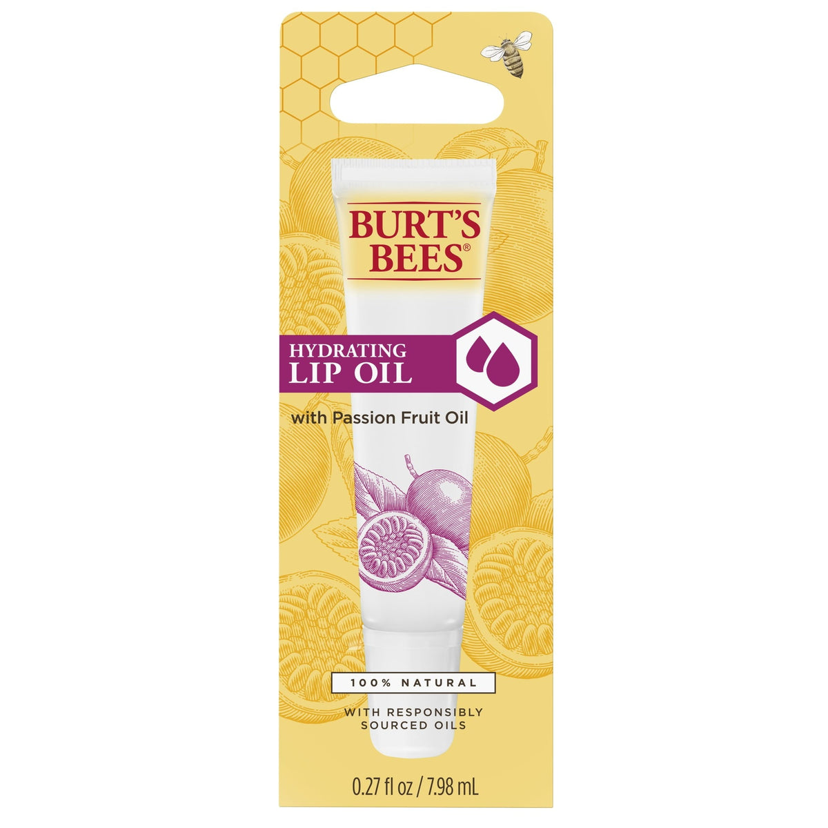 Burt's Bees Lip Oil .27oz Pass Fruit product image 1
