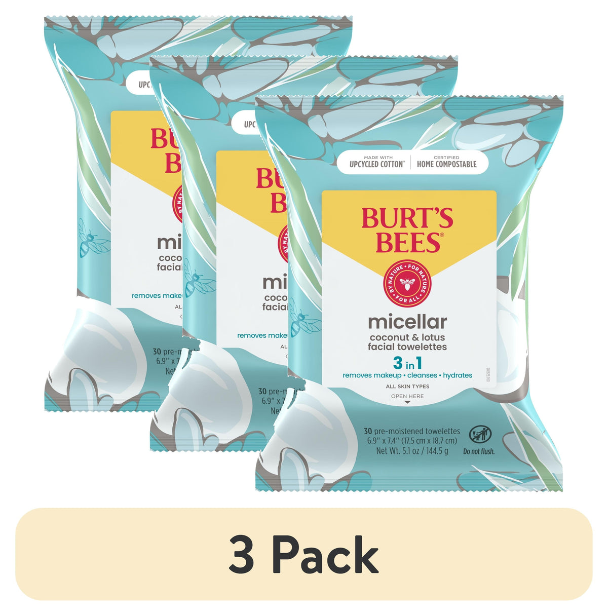 Burt's Bees Towel Coco Ltus 30 2 pk product image 1