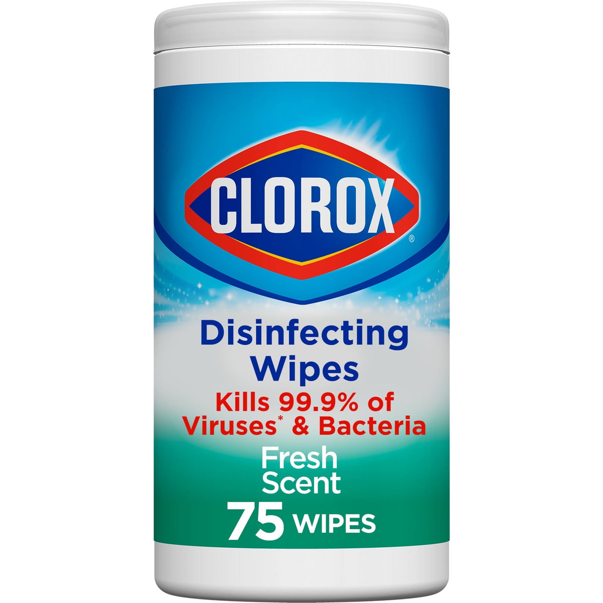 Clorox Wipes Fresh Scent 75 ct product image 1