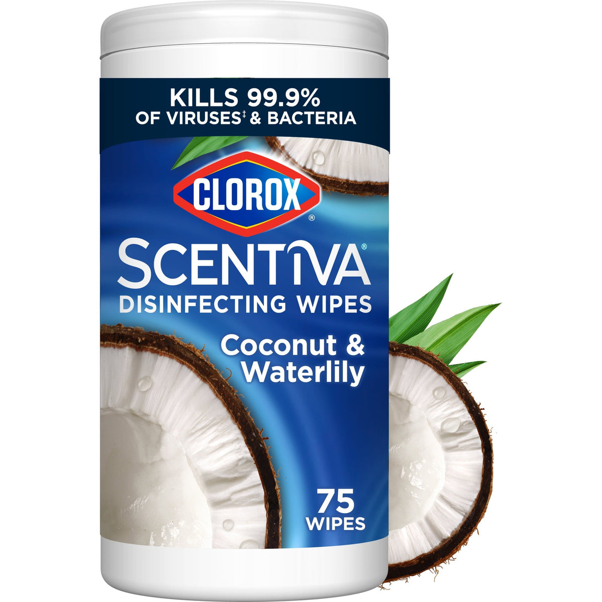 Clorox Wipes Brz Coconut 75 ct product image 1