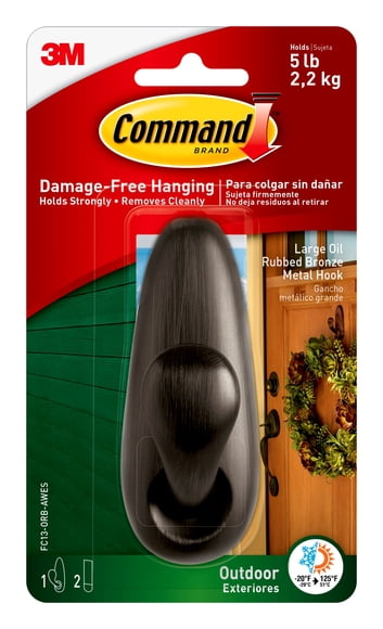 3M Command Outdoor Hook Large product image 1