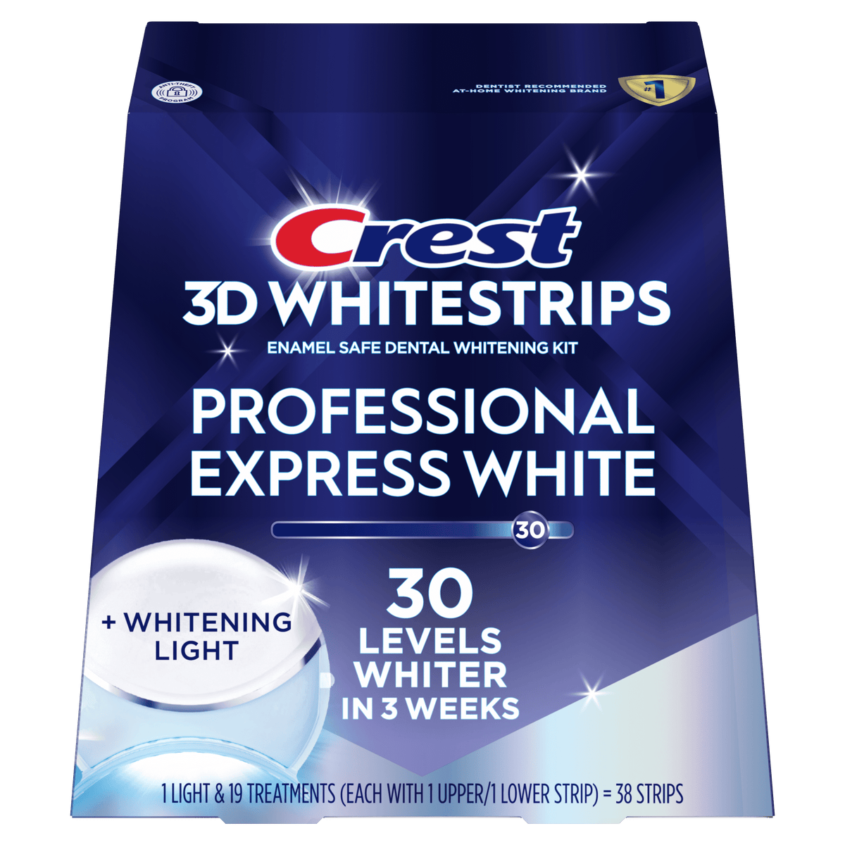 Crest 3D Strps 1hr Exprs 10trmt product image 1