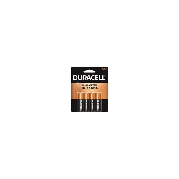 Duracell Alkaline AA 4 pk Mn1500b4z U.s. product image 1