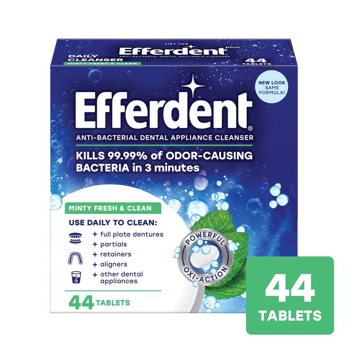 Efferdent Plus Mint 44 ct product image 1