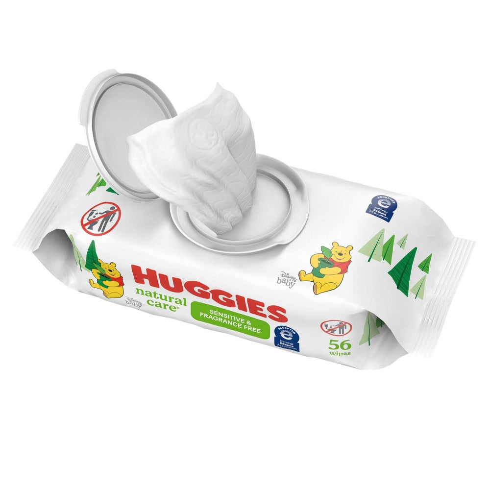 Huggies Nat Care Wipes Refl 56 product image 1