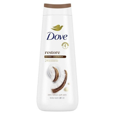 Dove 20 oz B/w Coconut/restore product image 1