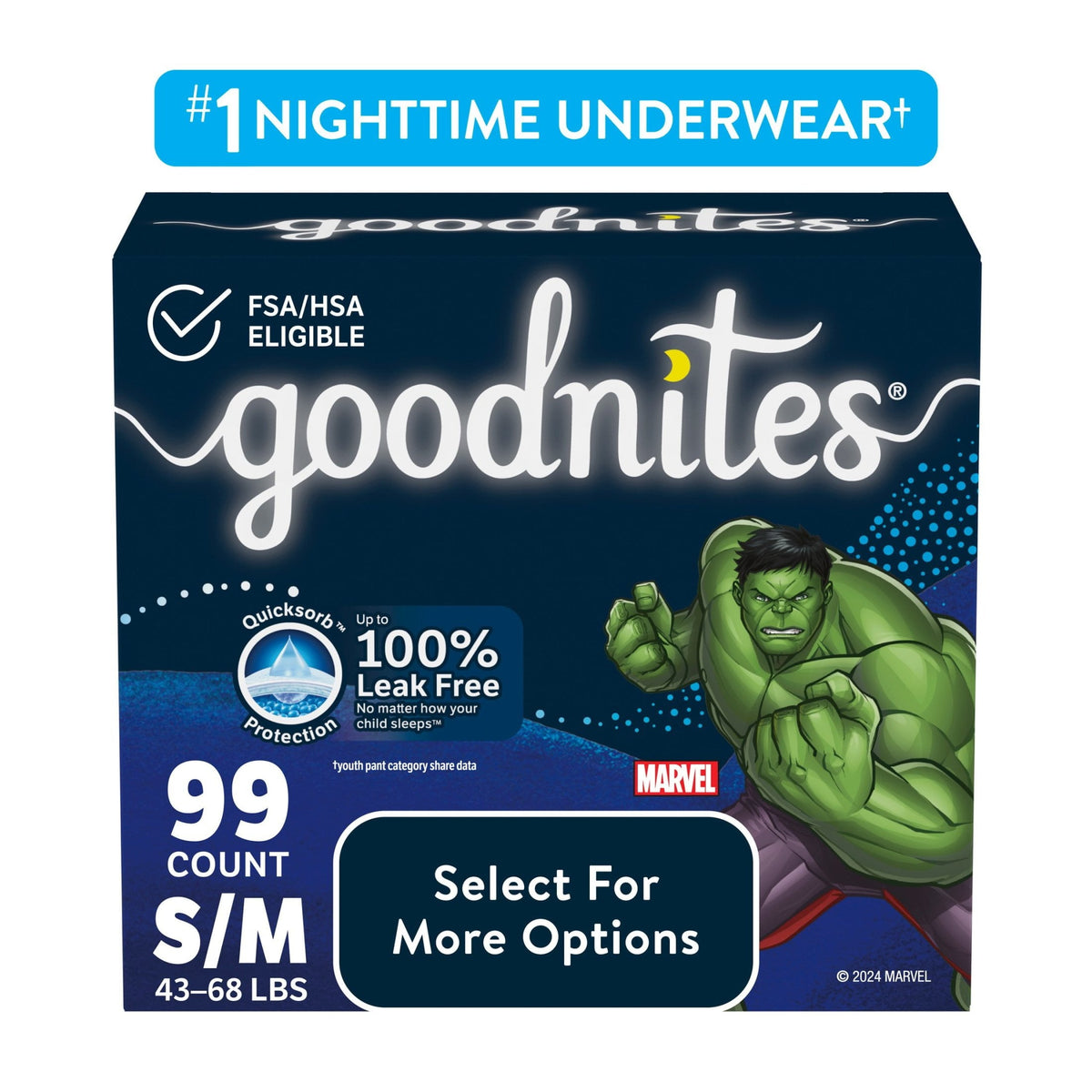 Huggies Goodnite Jmb SM Boy 14s product image 1