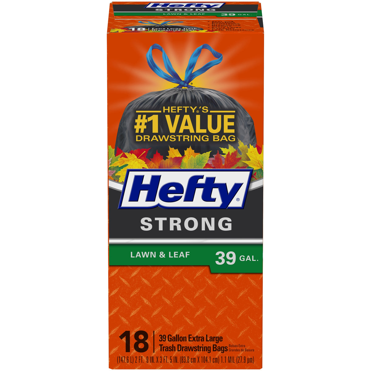 Hefty Cinch Lawn Leaf 39 g 18 ct product image 1
