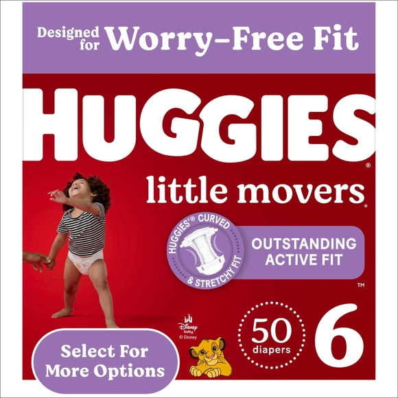 Huggies Lil Movers Sz6 50 ct product image 1