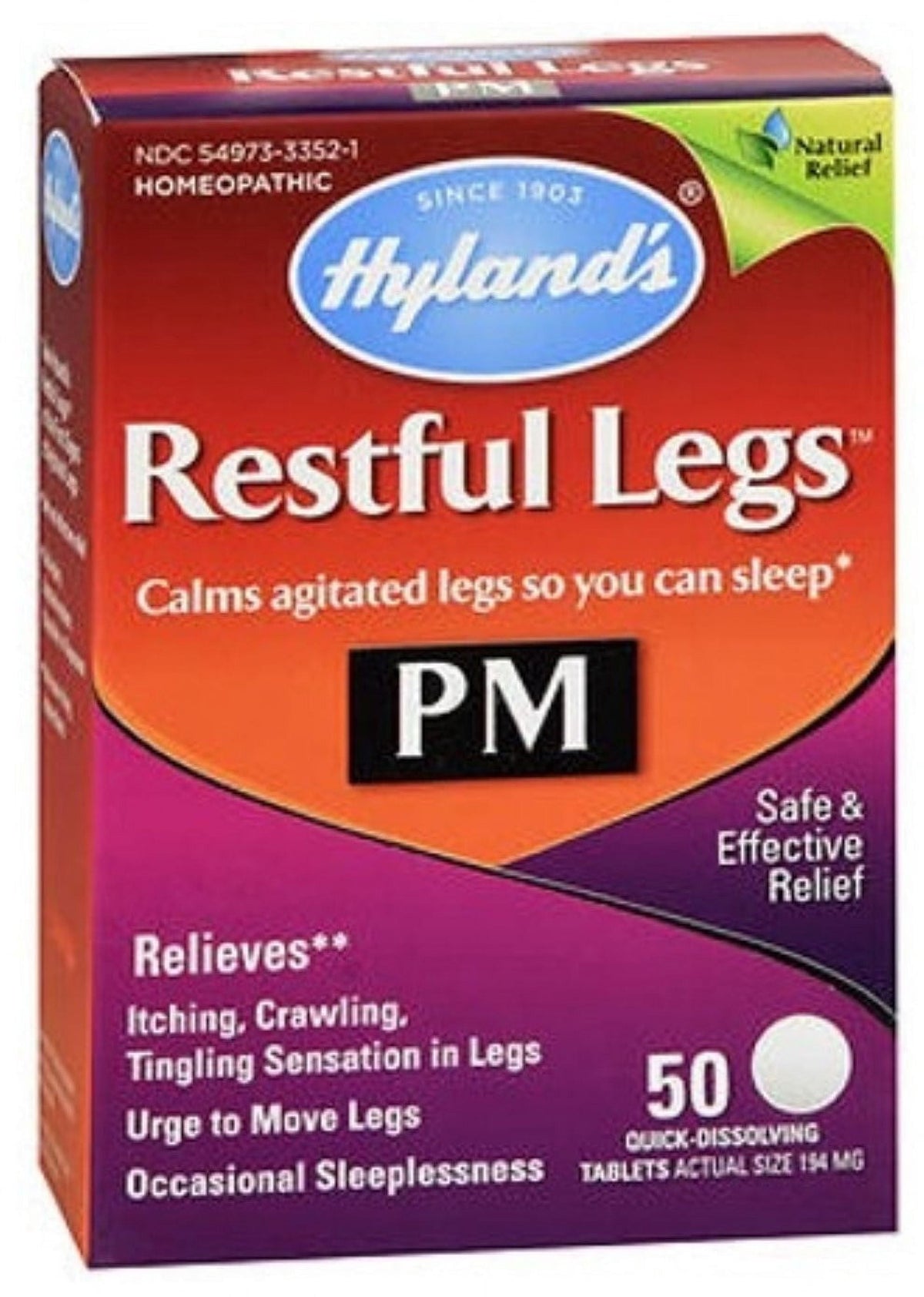 Hylands Restful Legs PM Tab 50c product image 1