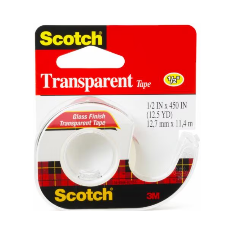 Scotch Trans Tape 1/2x450 #144 product image 1