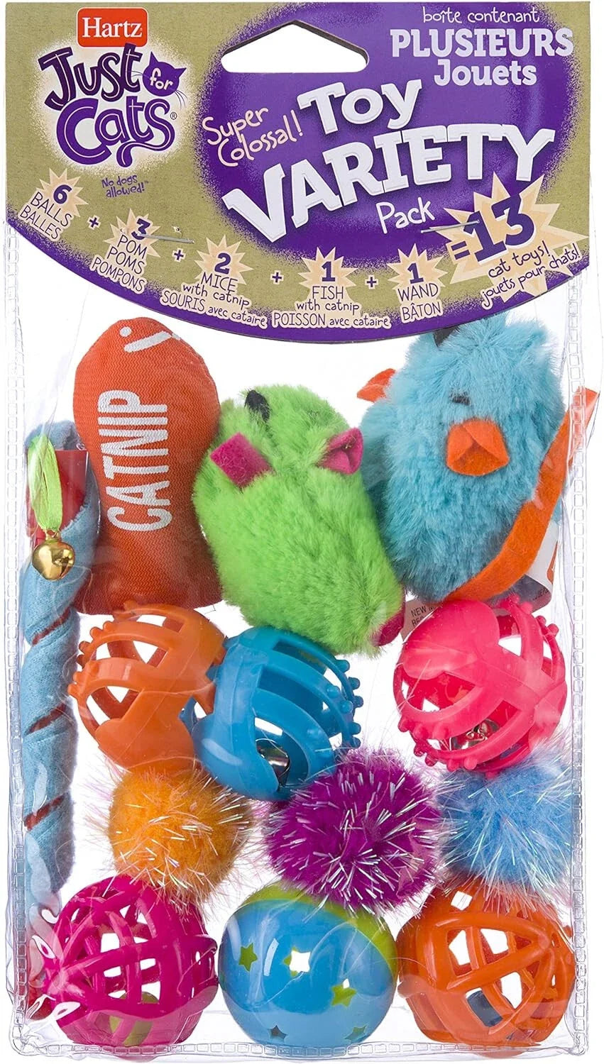 Hartz Just 4 Cats Vrty Pck 13 ct product image 1