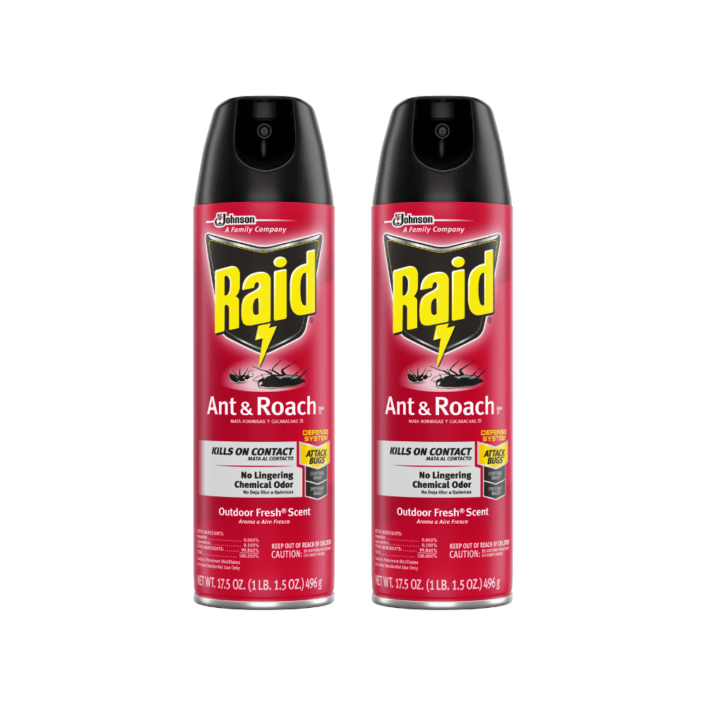Raid Ant/rch Outdoor 17.5 oz 2 pk product image 1