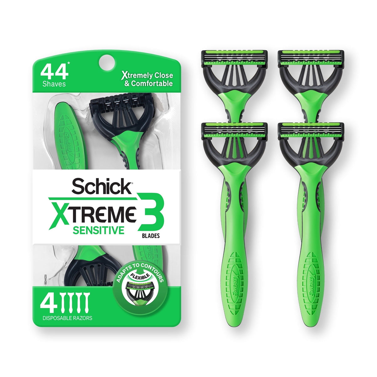 Schick Xtrm-3 Men's Sensitive Oph 4 ct product image 1