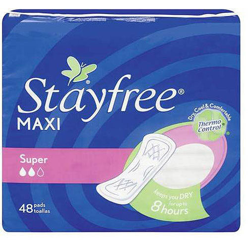 Stayfree Maxi 48 ct Super product image 1