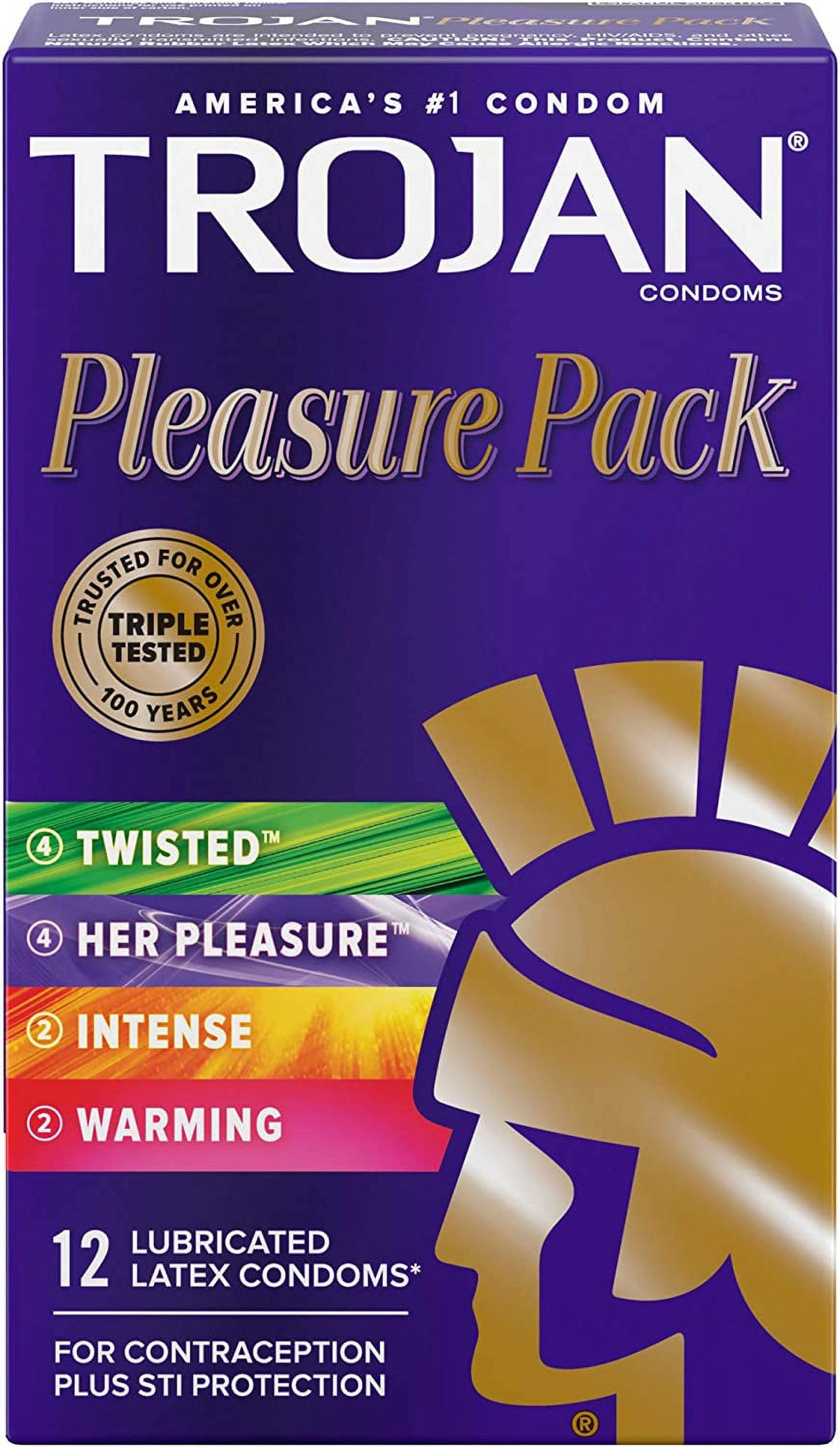 Trojan 12's Pleasure Pack Sperm product image 1