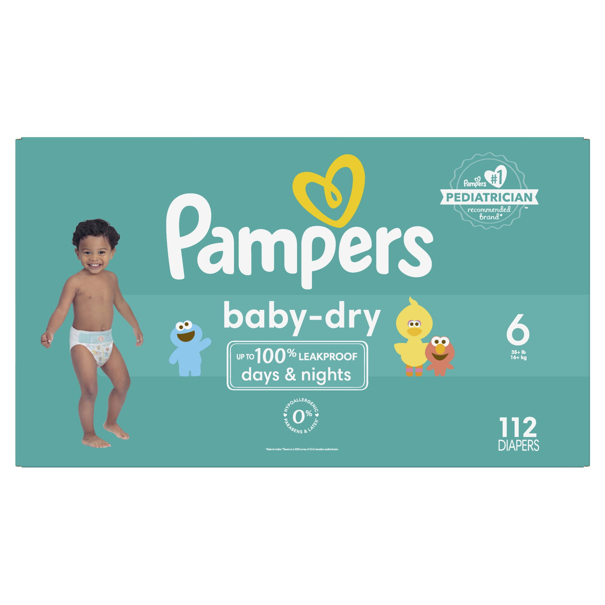 Pampers Baby Dry Sz6 Super Pk64 product image 1