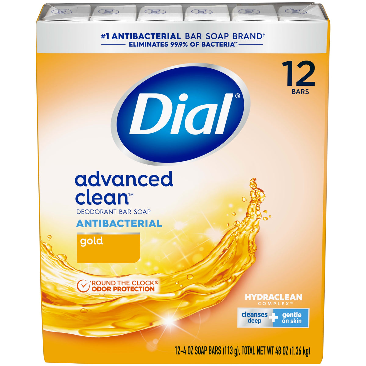 Dial Soap 4 oz 12/3pk Gold product image 1