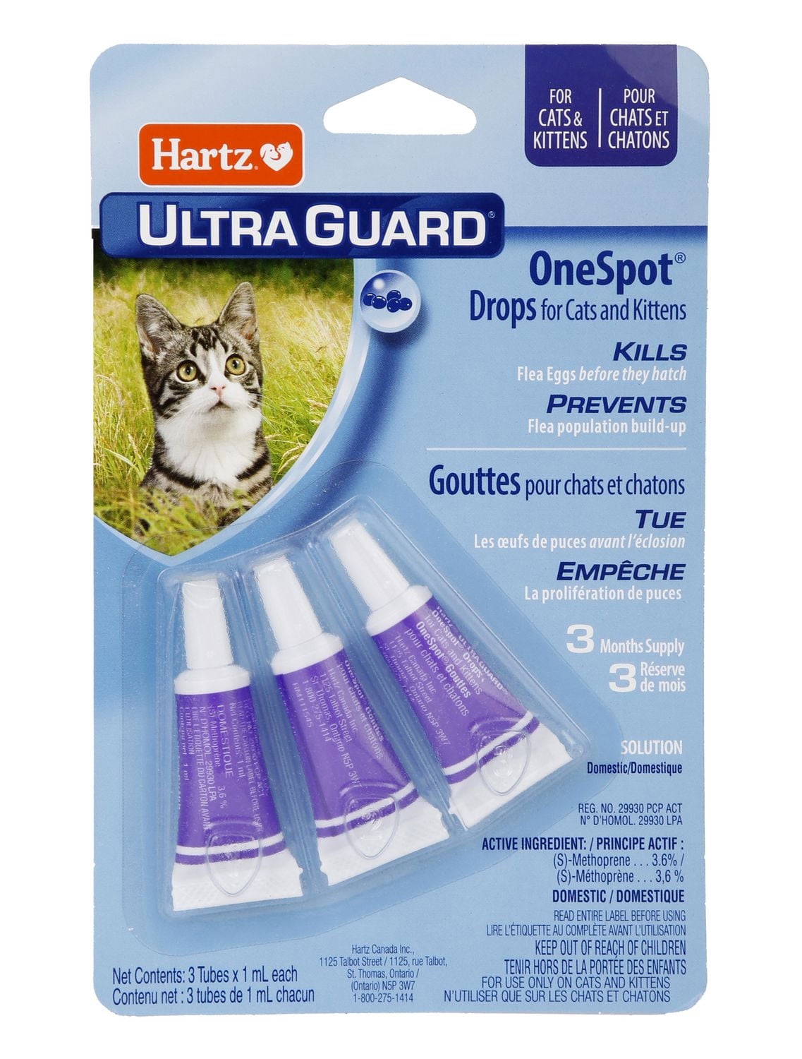 Hartz 2/1 Fl&tic Clear Cat White product image 1