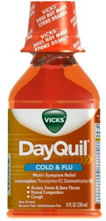 Dayquil 8 oz Cold&flu product image 1