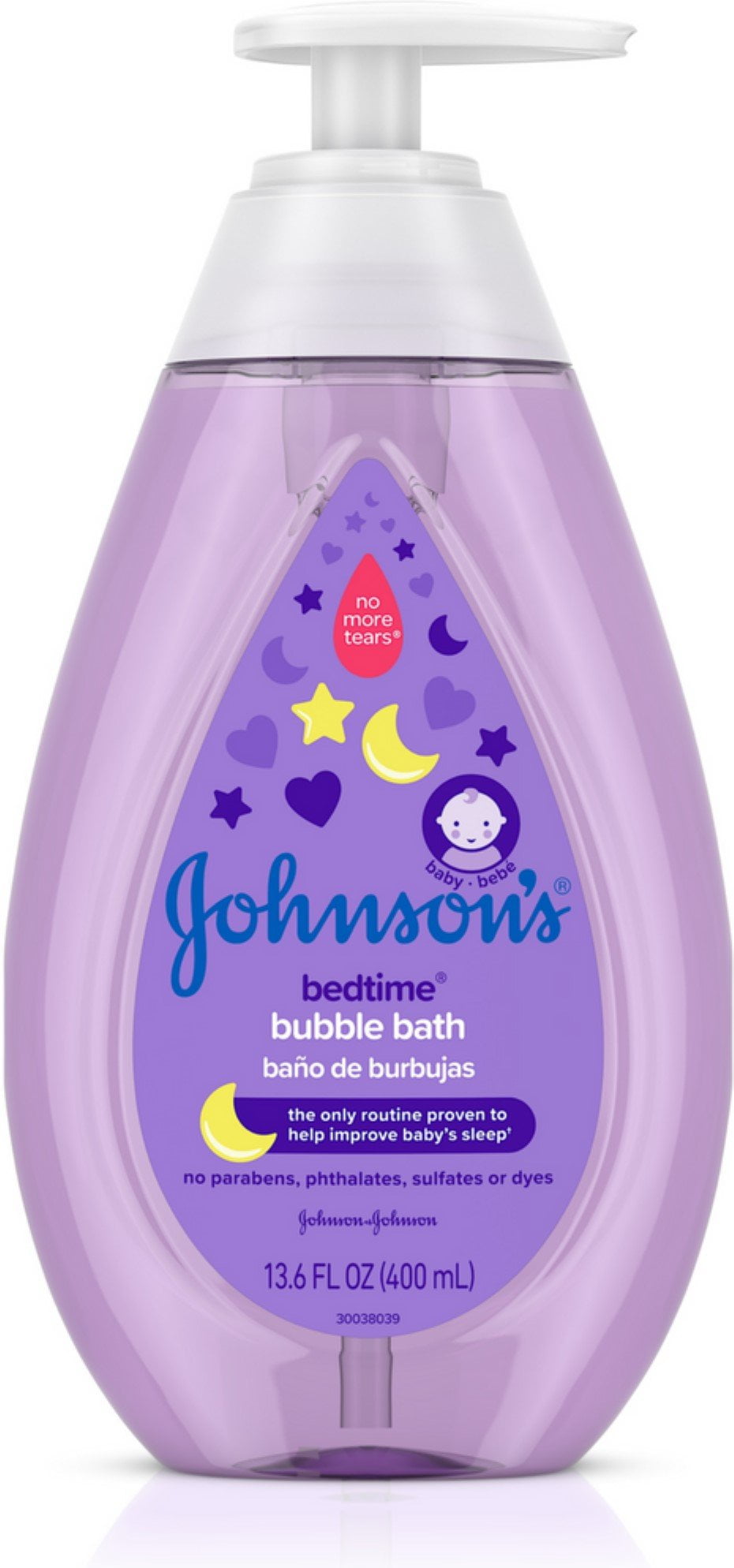 JJ Baby Bedtime Bble Bath 13.6 oz product image 1