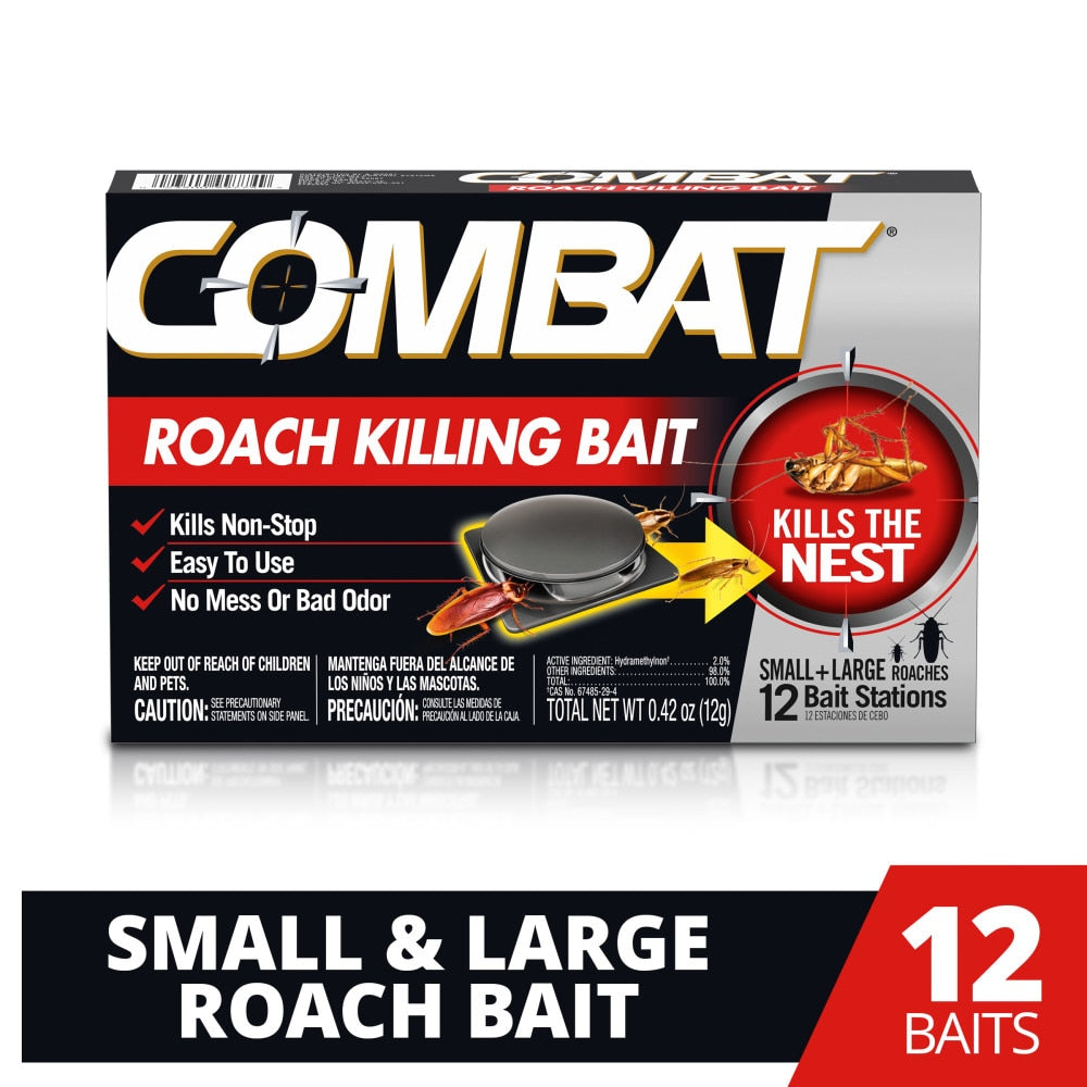 Combat Roach Bait Sml/lrg 10 ct product image 1