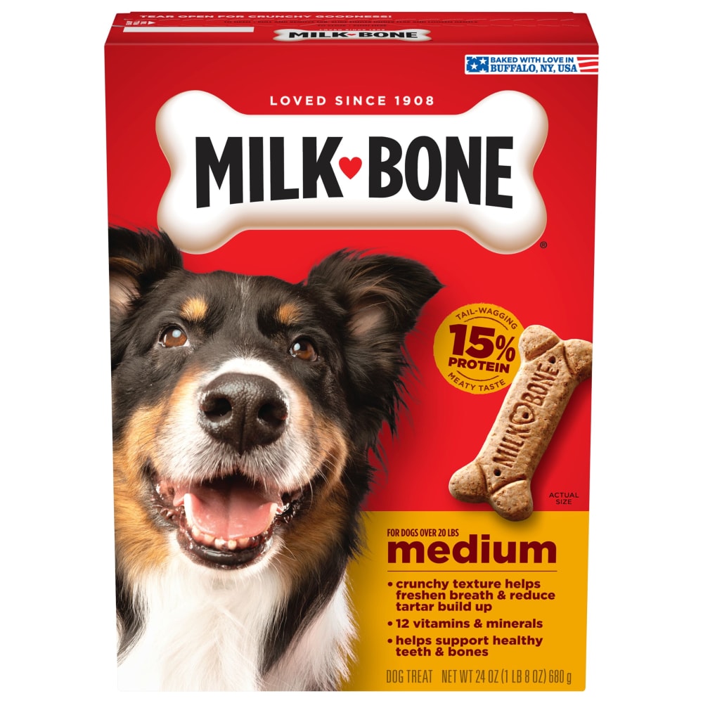 Milkbone Bisquit Med 24 oz product image 1