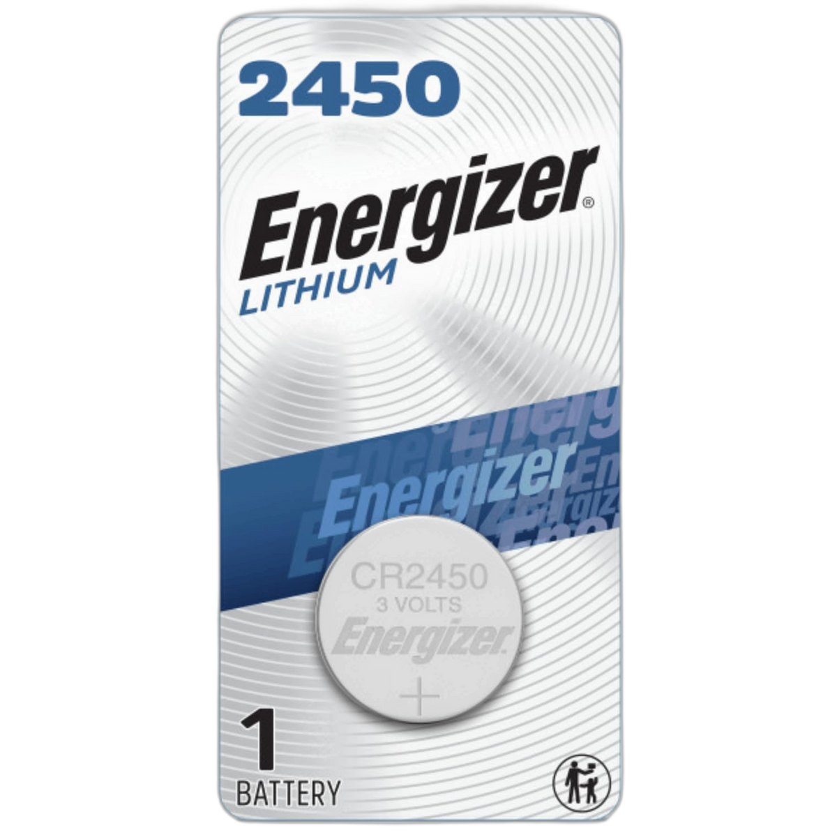 Energizer 2450 Lithium Coin Battery, 1 Pack